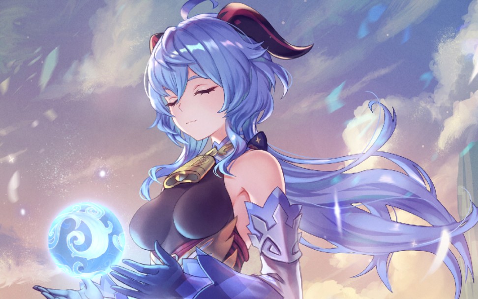 刚玩一个月,想抽钟离甘雨,歪了一手迪卢克,要爆肝才能出甘雨了