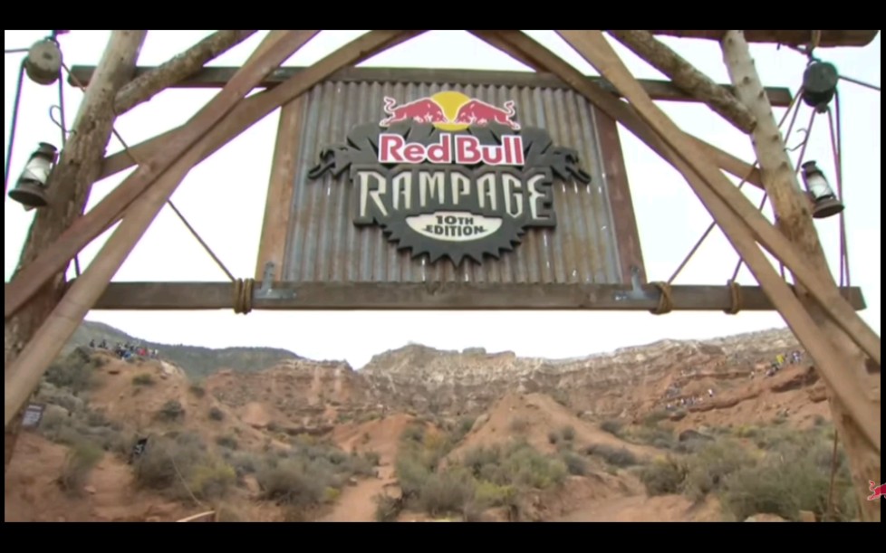 红牛极限运动山地车坠山赛