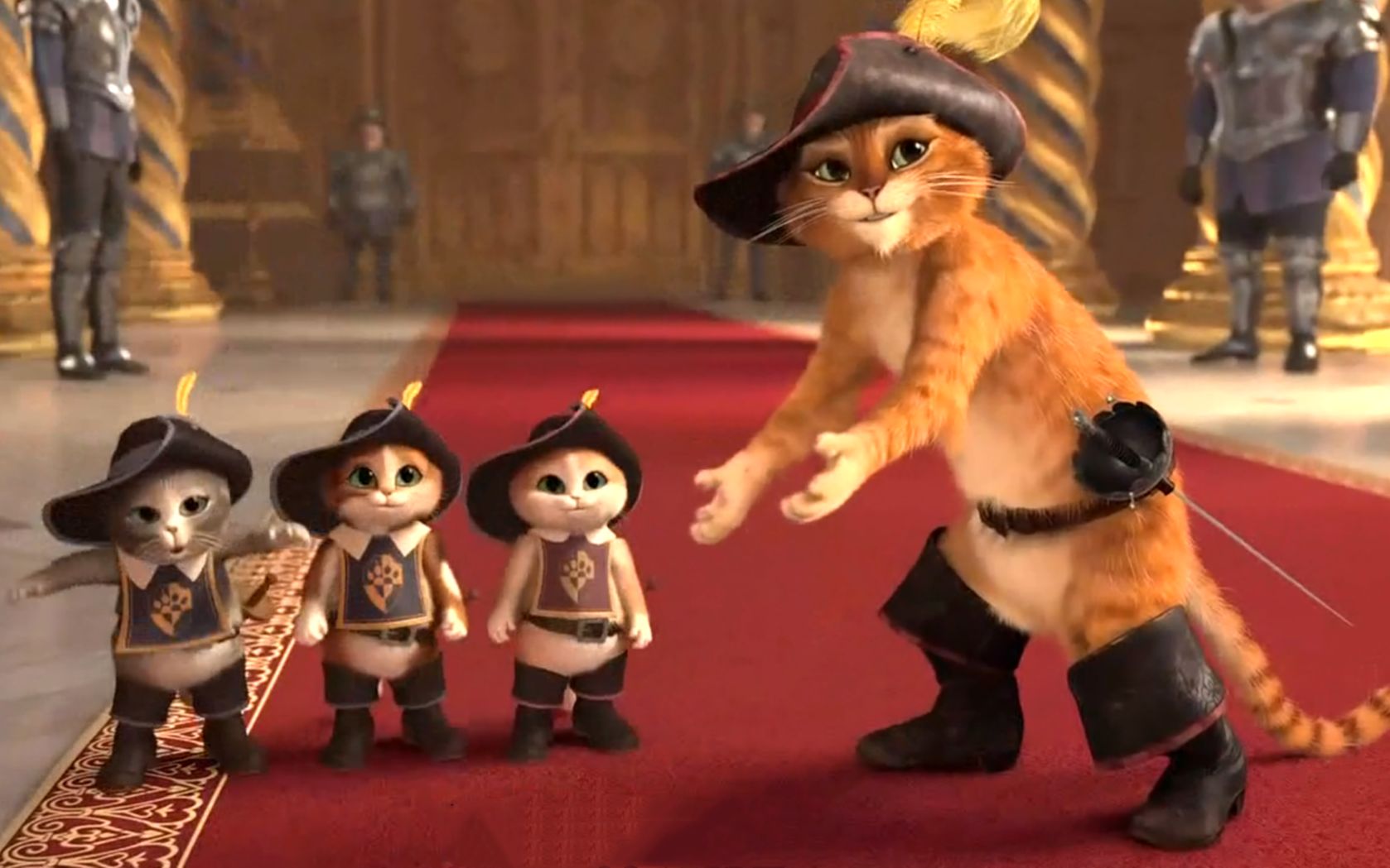 三只小猫化身三剑客,抓住了江洋大盗,从此走上猫生巅峰!