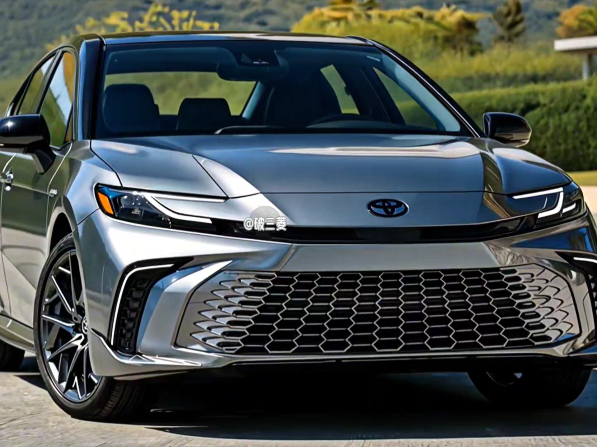 新款丰田凯美瑞效果图亮相,搭载智能双擎系统,本田雅阁,大众帕萨特