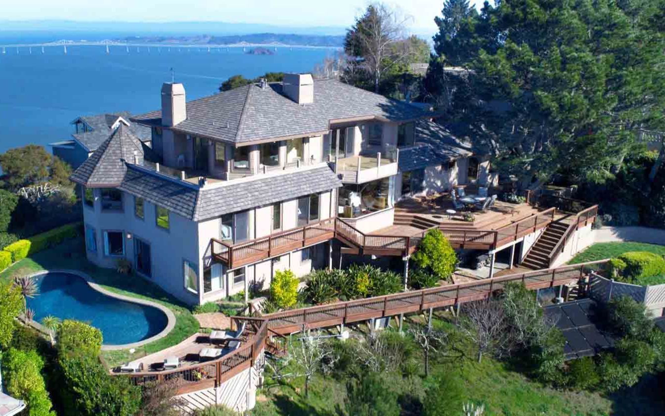 luxuryhome67可俯瞰旧金山海湾的山顶之家15placemoulintiburon马林