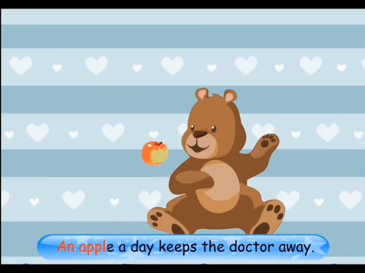 An apple a day keeps the doctor away.#零基础英语 #每日英语 #英语 #英语每天一分钟 #学英语 #趣味英语 #英语没那么哔哩哔哩bilibili