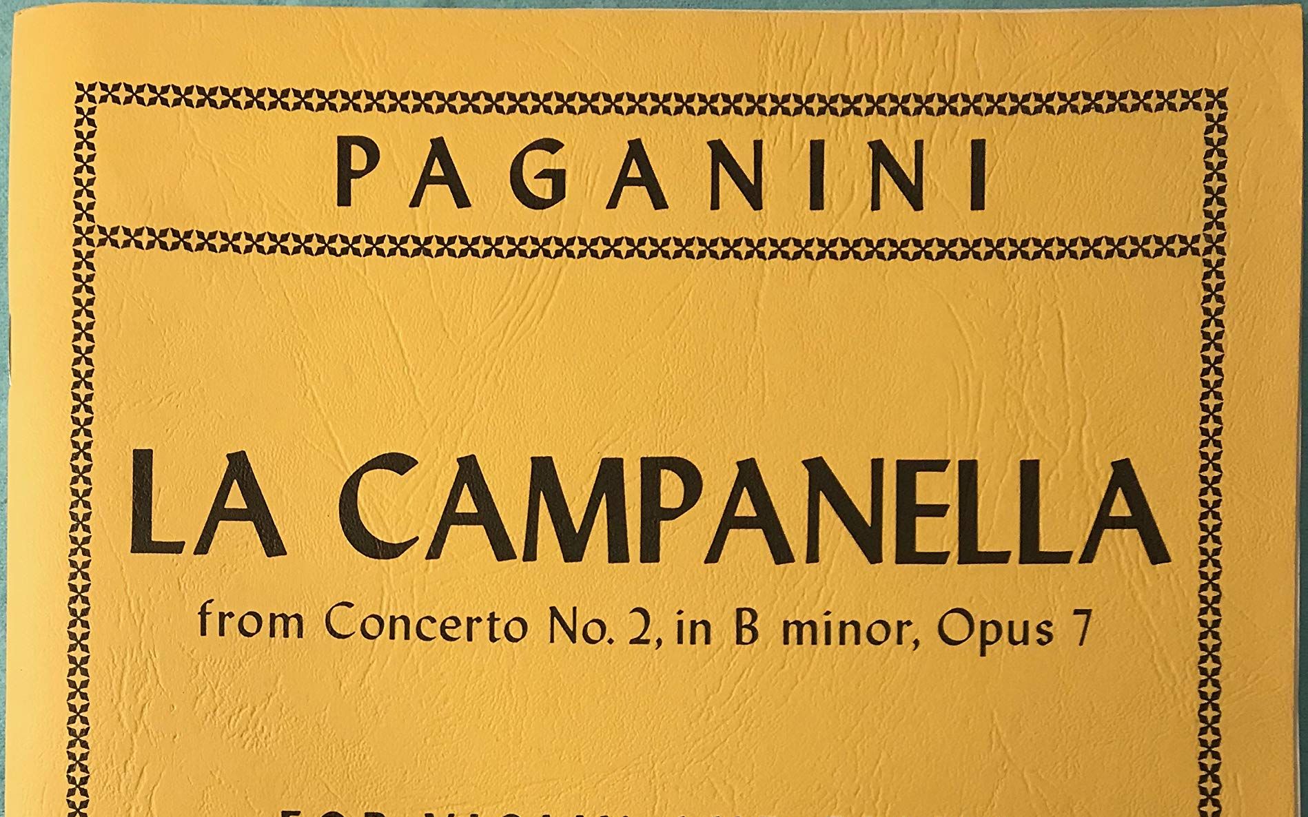 【中提琴】la campanella 钟(练习)