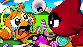 【Incredibox Sprunki】[动画]Oren和Mroona的甜蜜小吃的奇怪爱情故事🍫 _ ISprunki动画