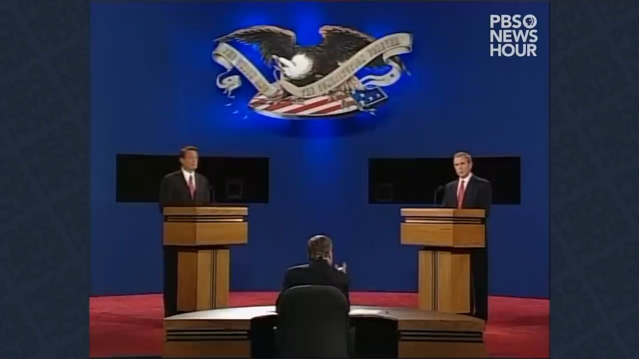 2000美国大选总统辩论第一场 Bush vs. Gore The first 2000 presidential debate哔哩哔哩bilibili