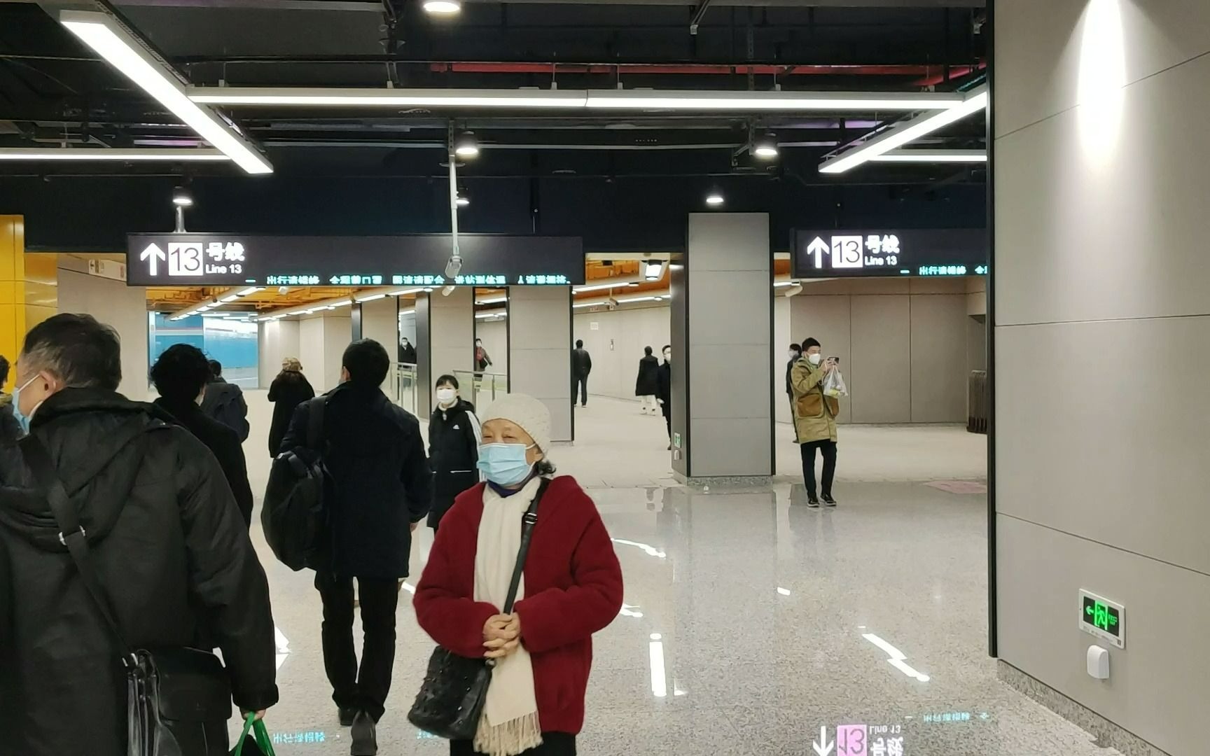 上海地铁大渡河路站15号线6213号线换乘实录