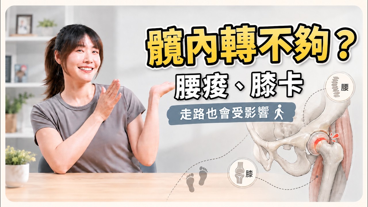 老是膝盖痛、腰痛好不了？别急着怪膝盖，可能是髋关节在代偿