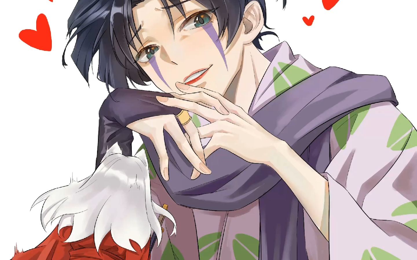 【摸鱼】蛇骨&犬夜叉 啊啊啊啊啊啊啊啊啊啊两个大可爱嘿嘿嘿