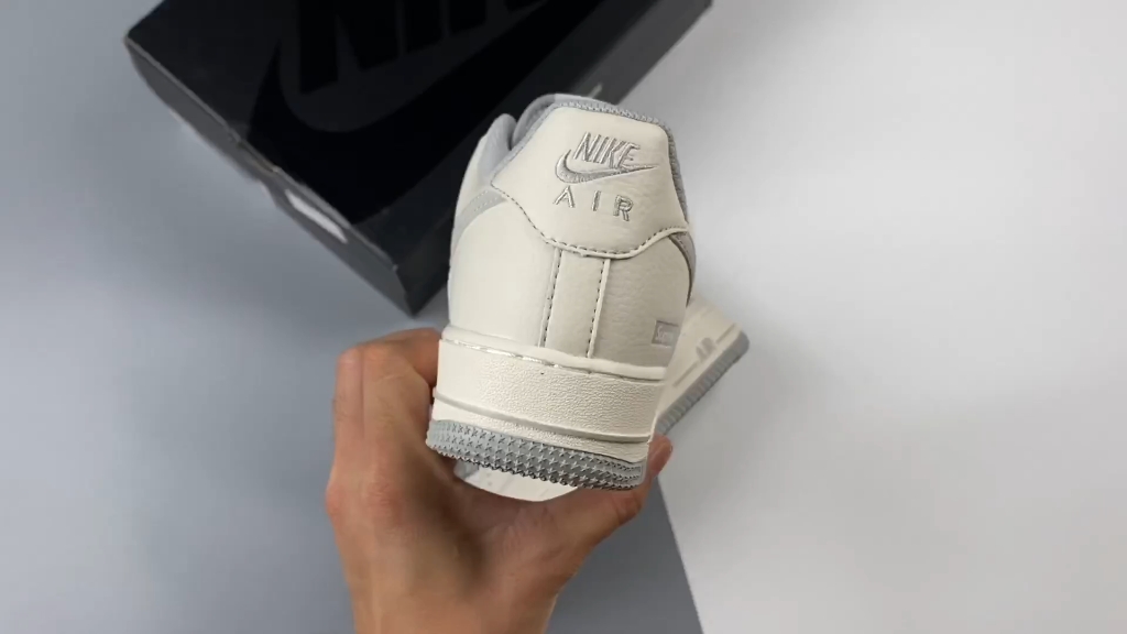 nike air forece 1 "米白灰"3m空军一号