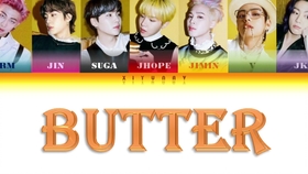 防彈少年团bts Butter Lyrics Color Coded Eng Han 哔哩哔哩 つロ干杯 Bilibili