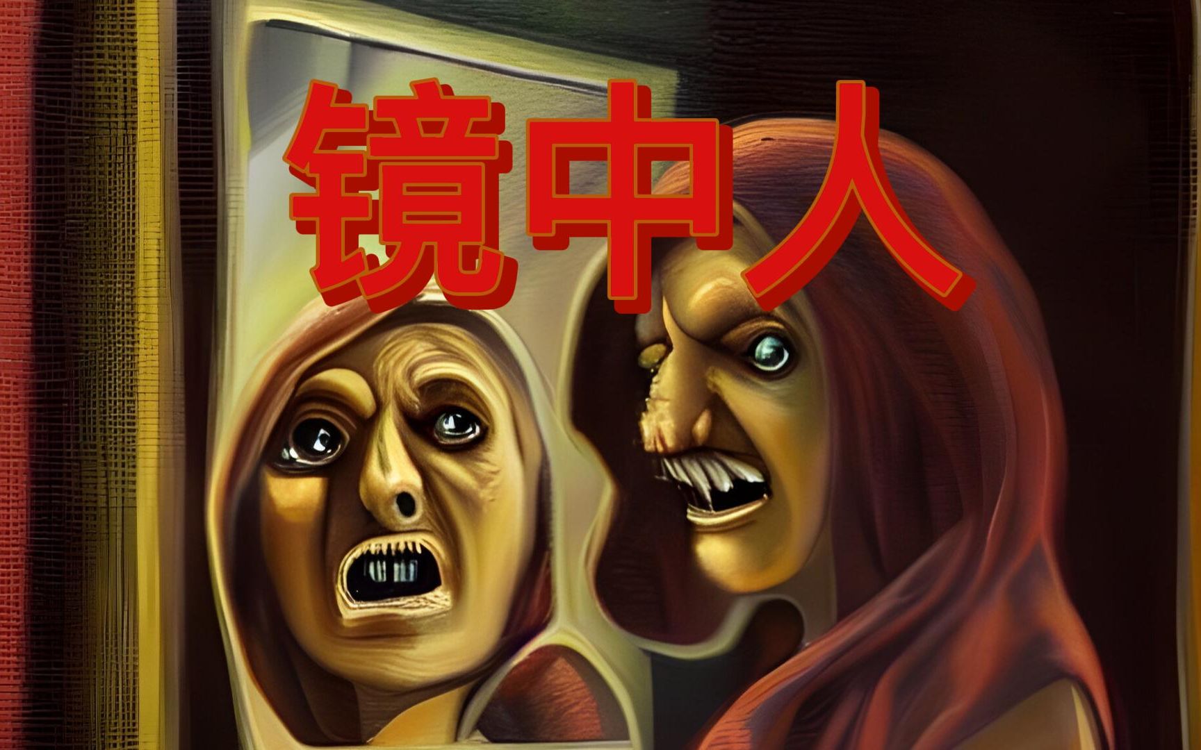 《镜中人》恐怖,悬疑故事,灵异,鬼故事,民间传说.睡前故事.