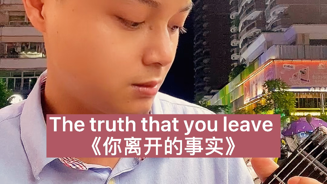 [图]The truth that you leave (你离开的事实)吉他独奏