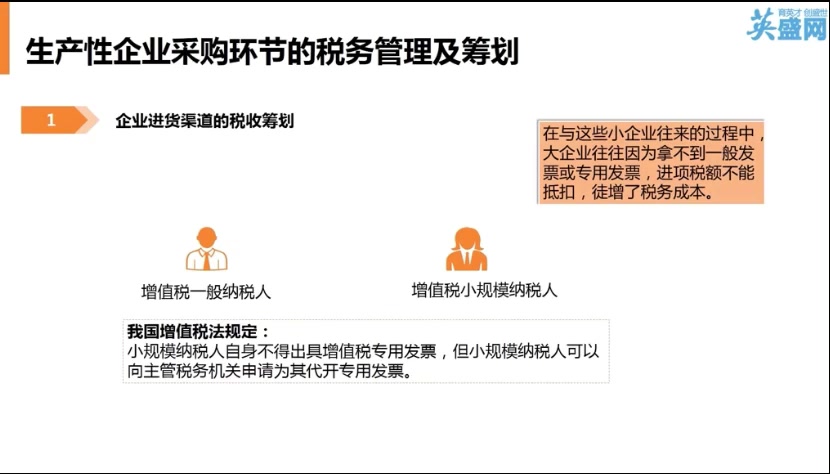 中小企业采购环节涉税管理与筹划(4集)哔哩哔哩bilibili