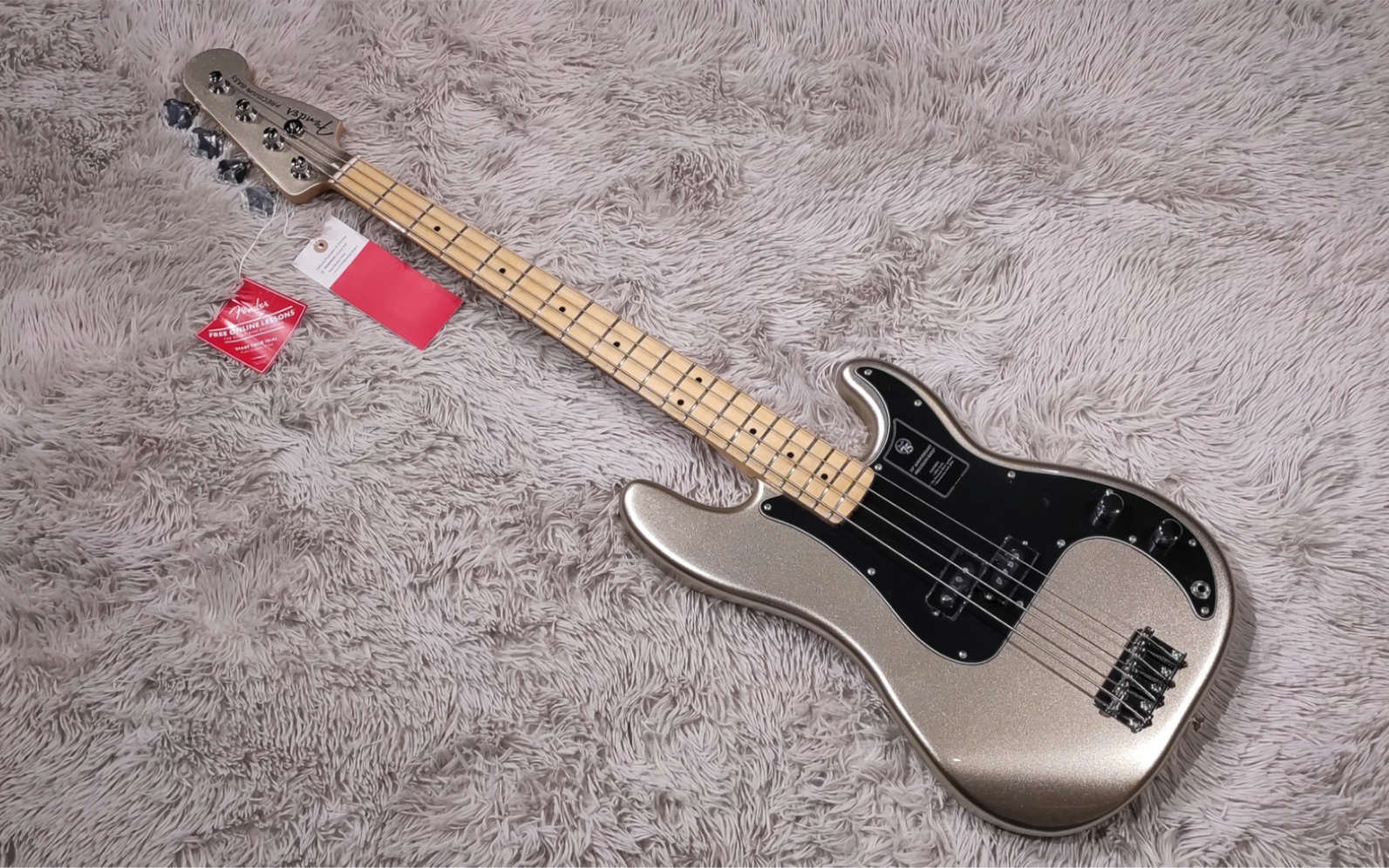 介绍一下我的新伙伴-fender75周年系列p bass