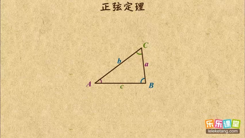 01 正弦定理 解三角形 高中数学