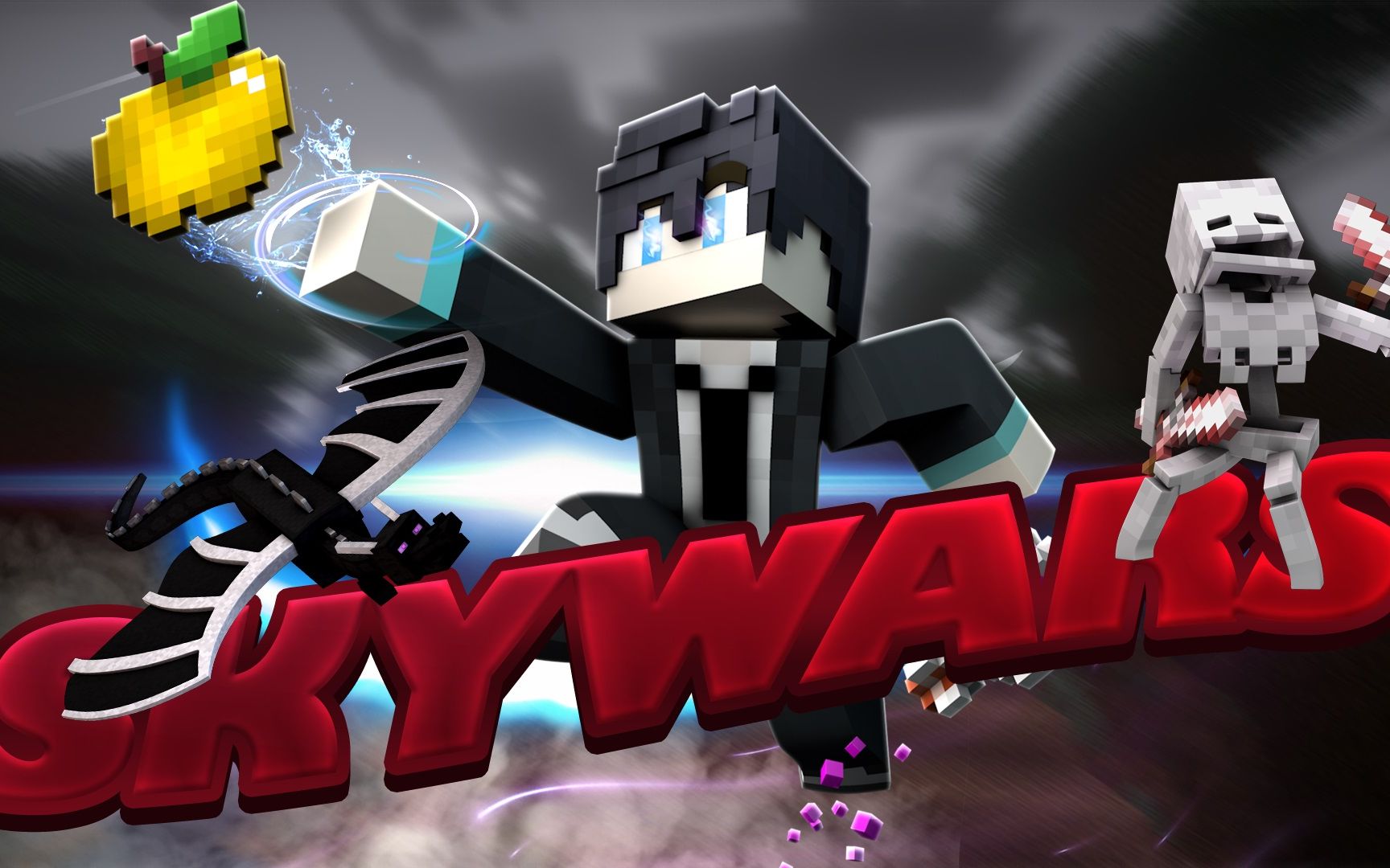 [skywars]hypixel highlight#1_哔哩哔哩_bilibili