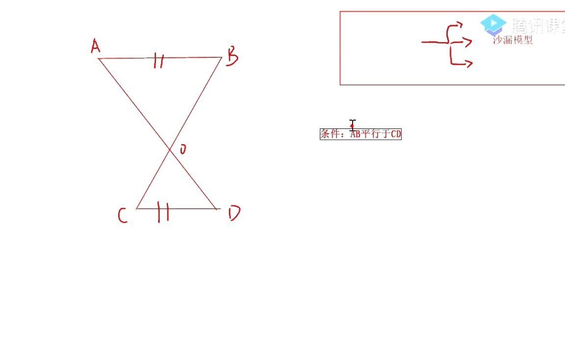 相似三角形——沙漏模型哔哩哔哩bilibili