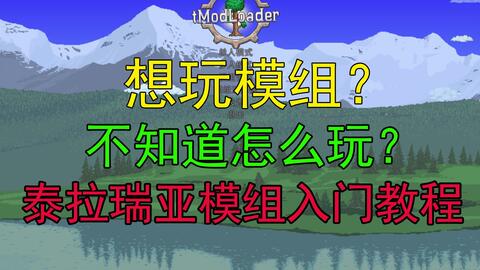 Terraria mod loader-哔哩哔哩_Bilibili