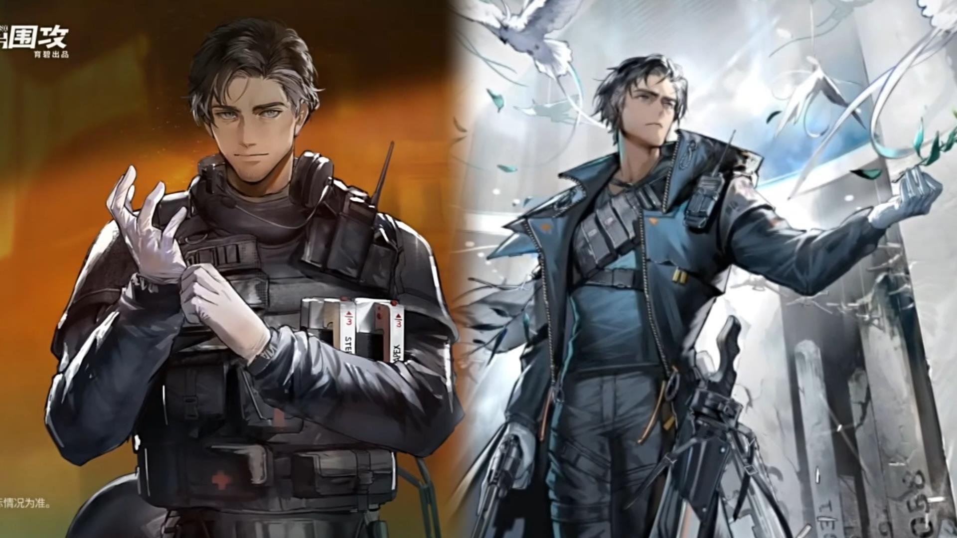 【明日方舟x彩虹六号】与你见证左轮庸医doc究竟是有多帅!