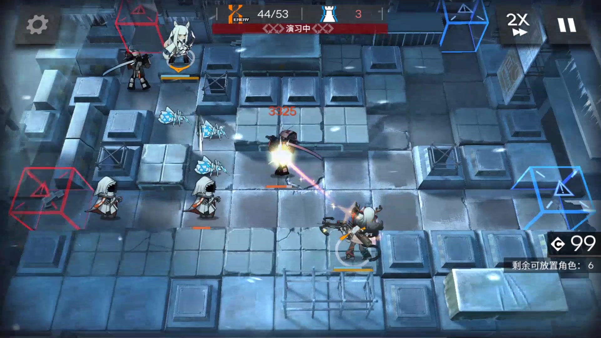 活动作品明日方舟黑白双人纯狙击s62