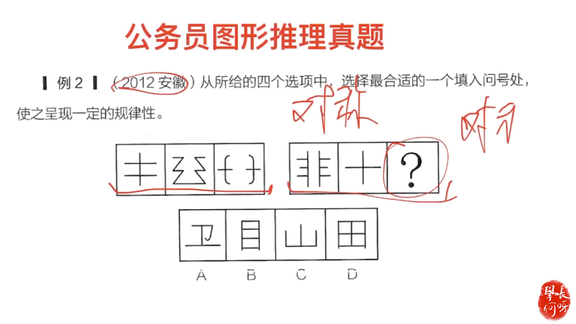 安徽公务员:“非”字和“十”字,它们的下一个是什么?哔哩哔哩bilibili