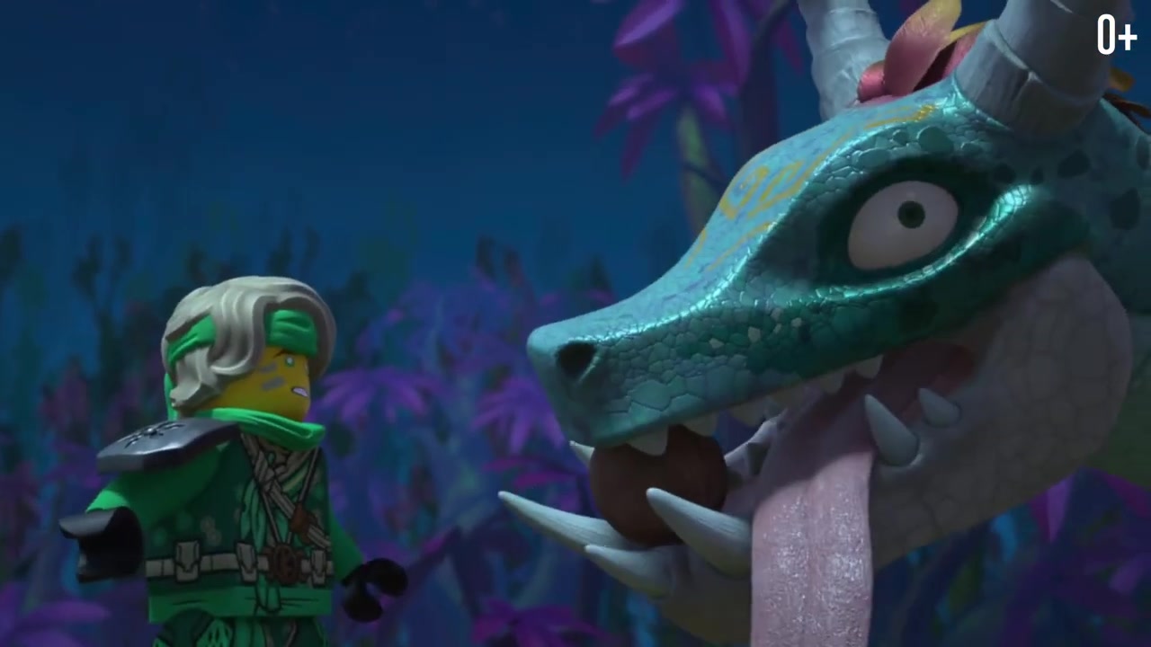 保护岛劳埃德和龙丛林-lego ninjago