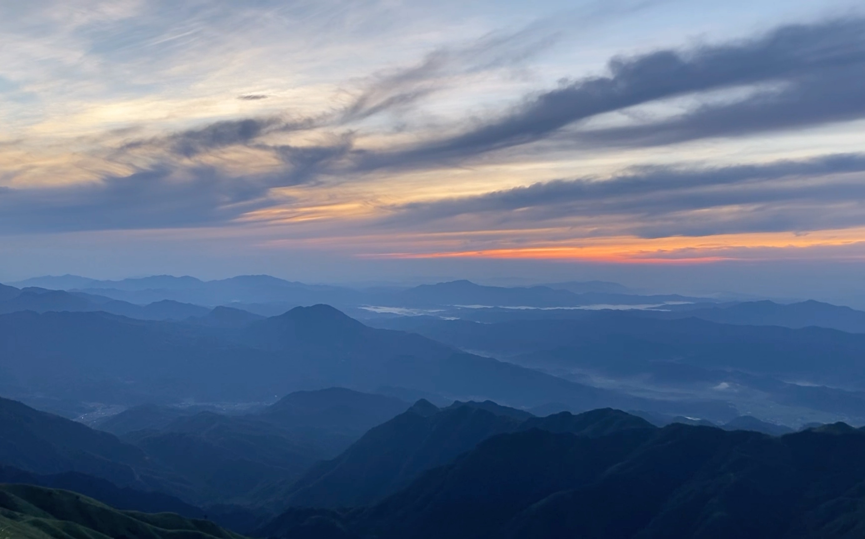 21年夏天,武功山,和他的第一次旅行也是毕业旅行