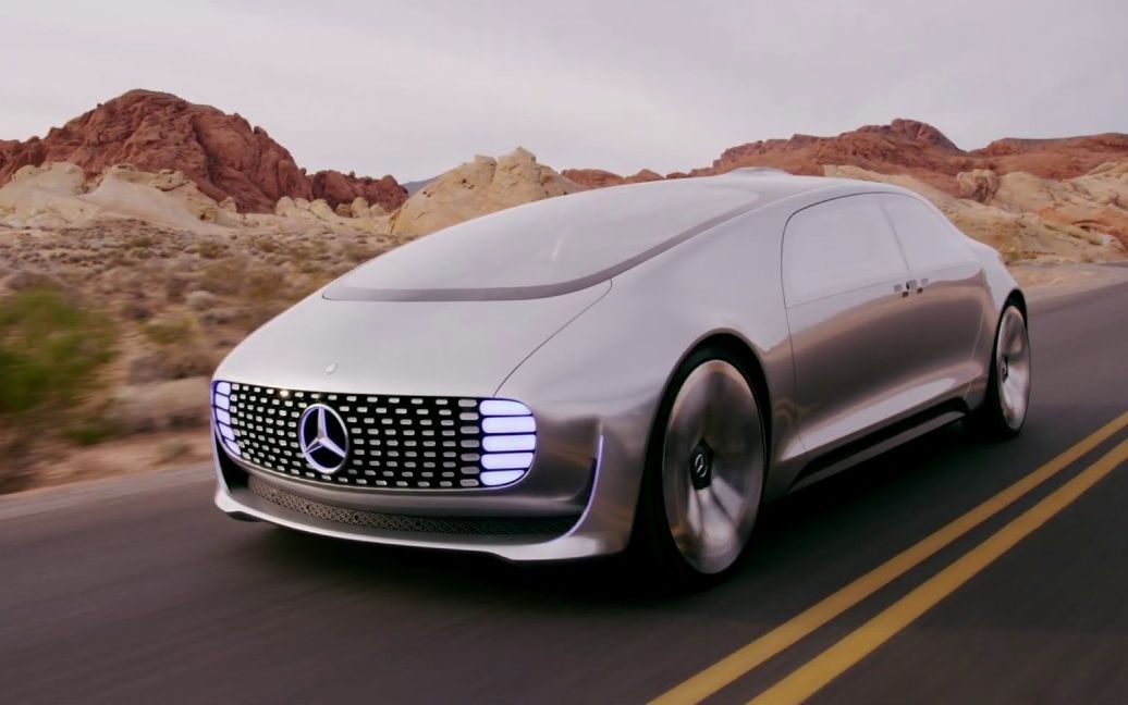 奔驰f 015 luxury in motion概念车 - 奔驰自动驾驶豪华轿车 mercedes