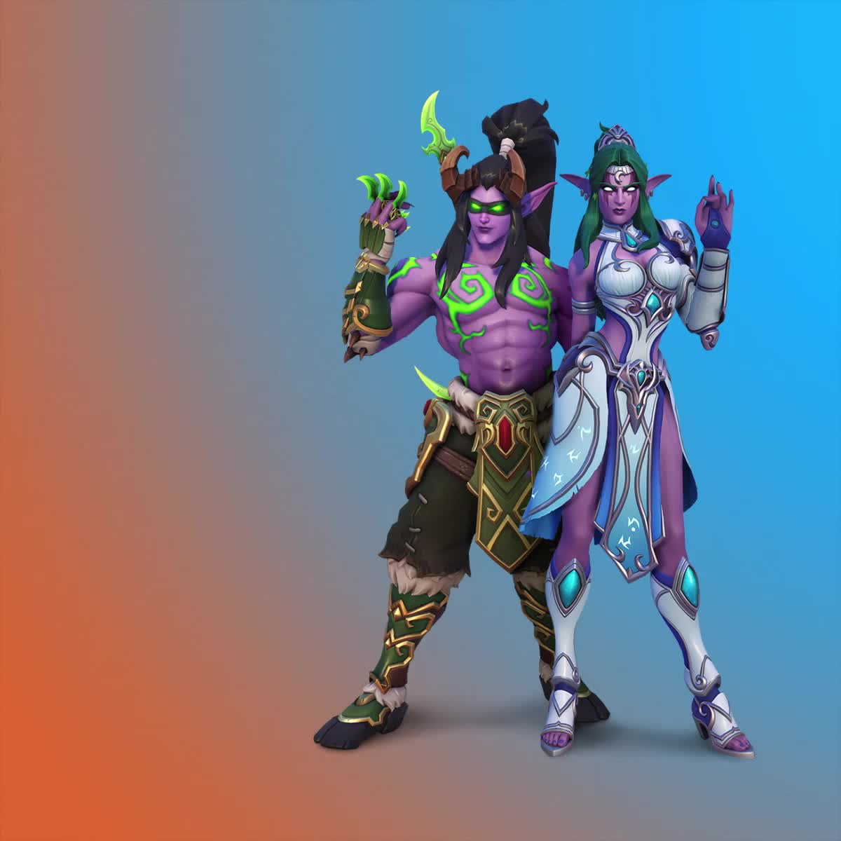 《守望先锋03》泰兰德"秩序之光"—— 传奇皮肤 伊利丹 源氏