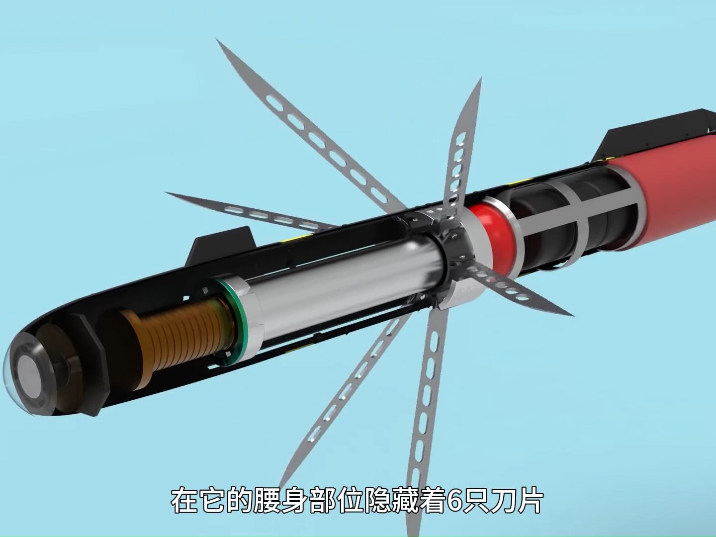 装有六只刀片的地狱火导弹,专为砍杀目标而生