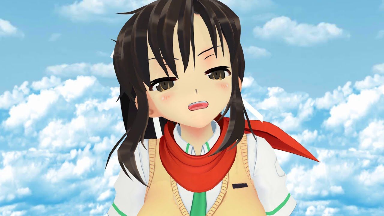 [mmd 闪乱神乐] 飞鸟 -像笨蛋一样