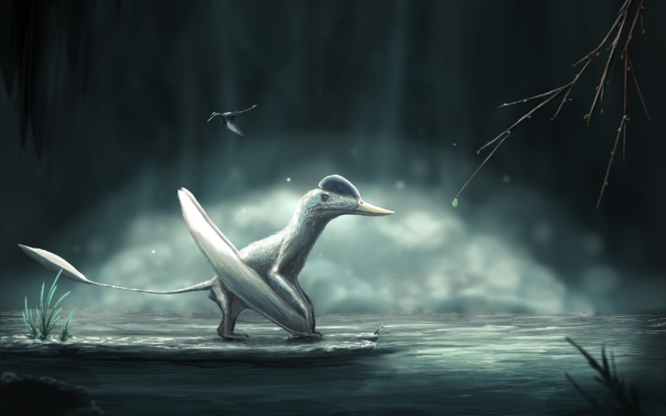 【指绘】对握鲲鹏翼龙