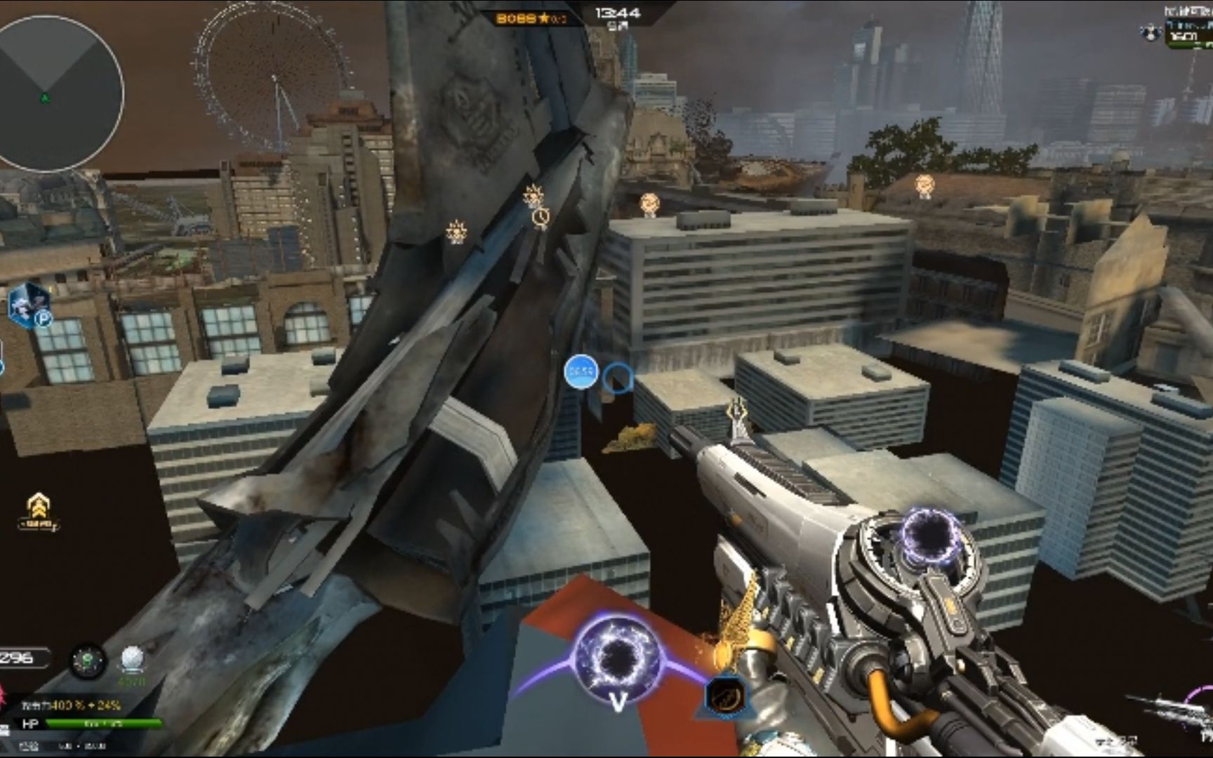 逆战再临大都会.g区泰坦双星卡图外玩耍.