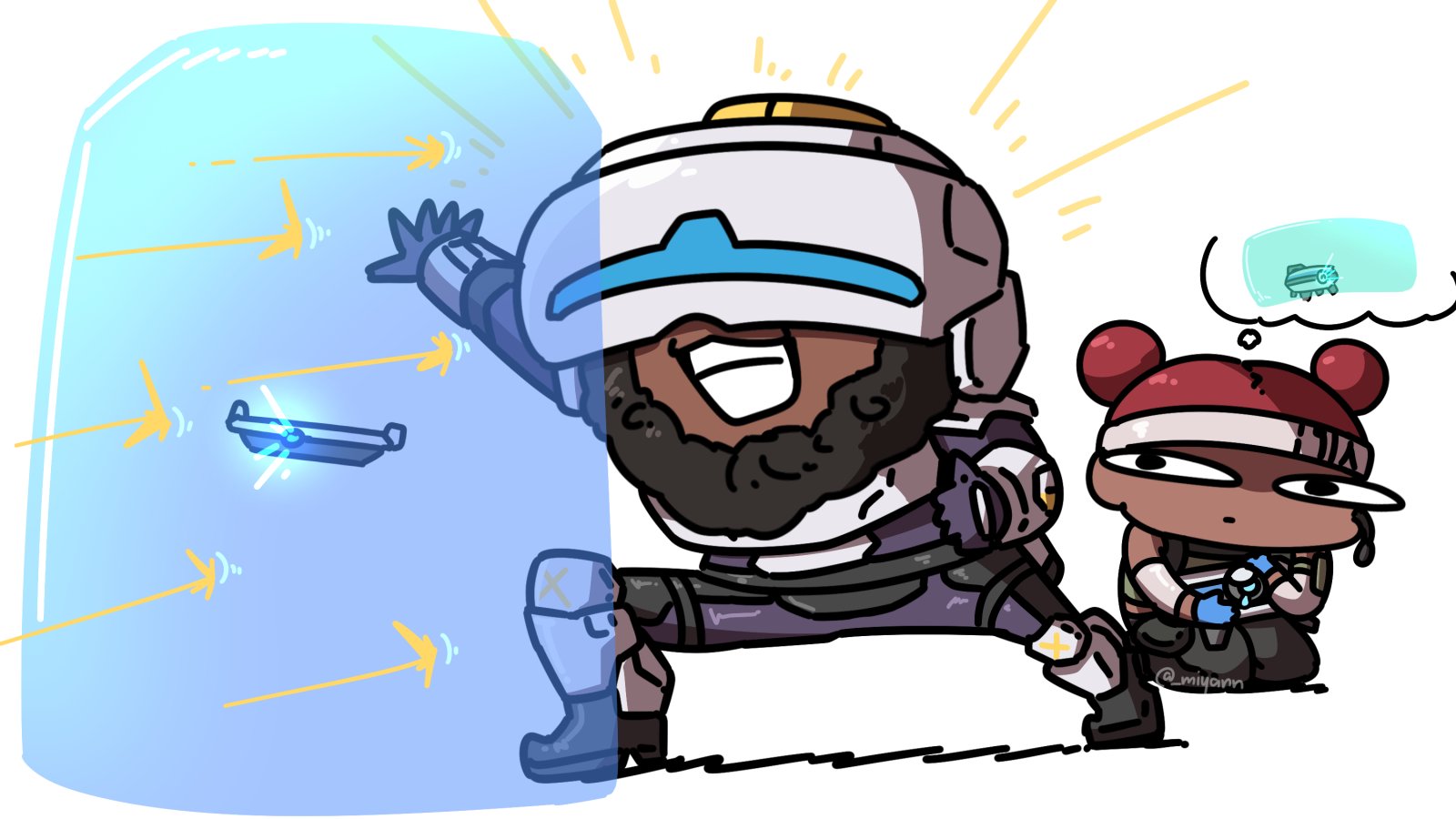 apex新英雄newcastle公布!黑妹丢了的救人盾被黑哥捡走了?