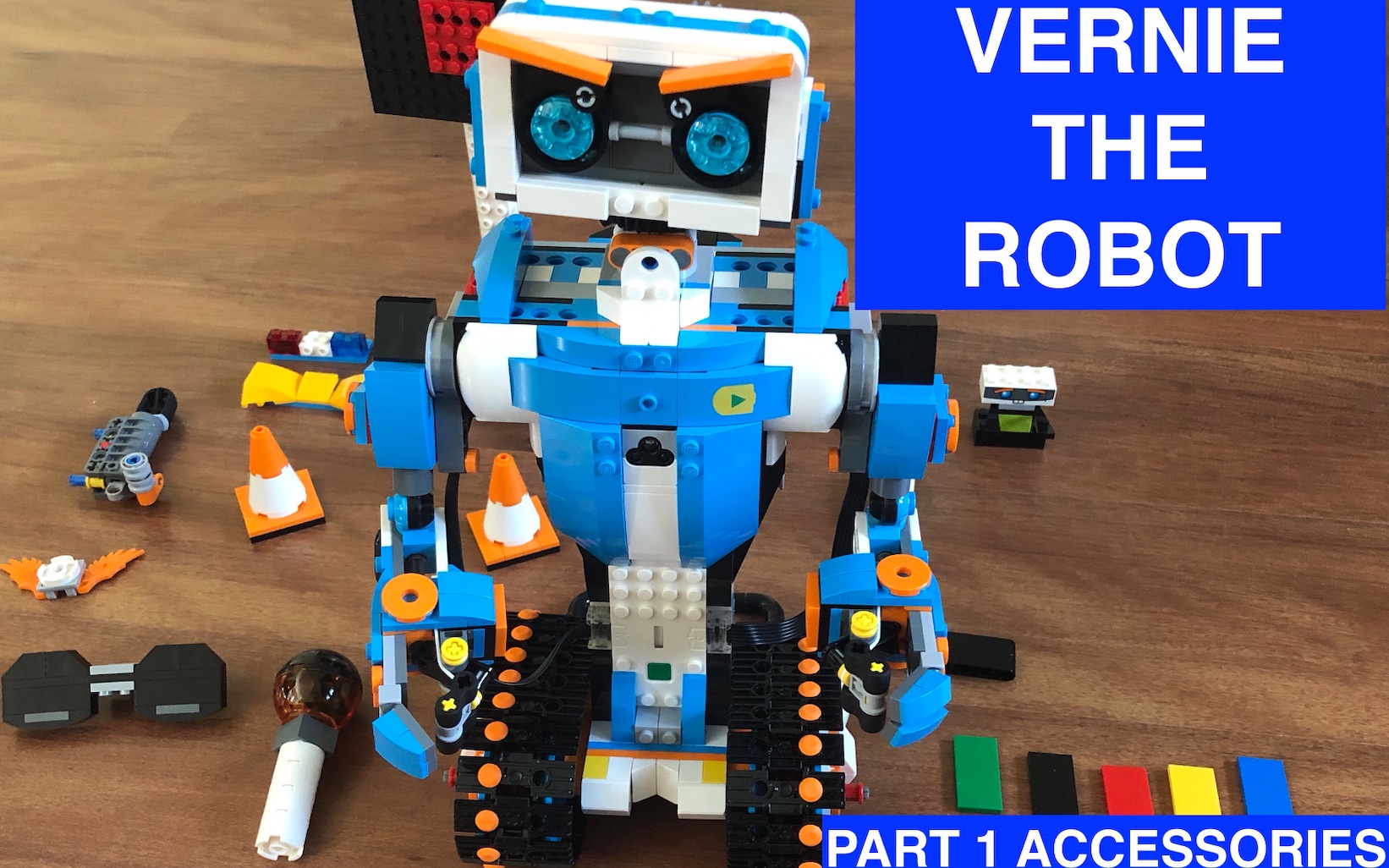 lego boost vernie the robot(乐高编程机器人vernie) - part 1