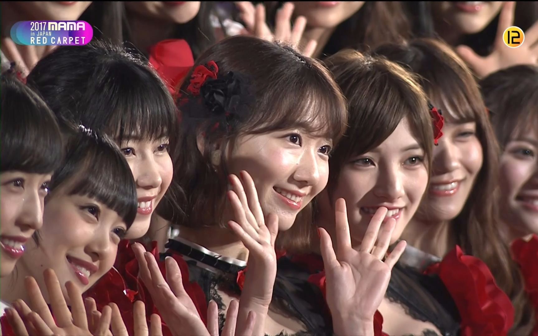 171129 akb48 2017mama红毯cut