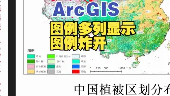 ArcGIS插图图例、图例多列显示、图例分组炸开—直播回放