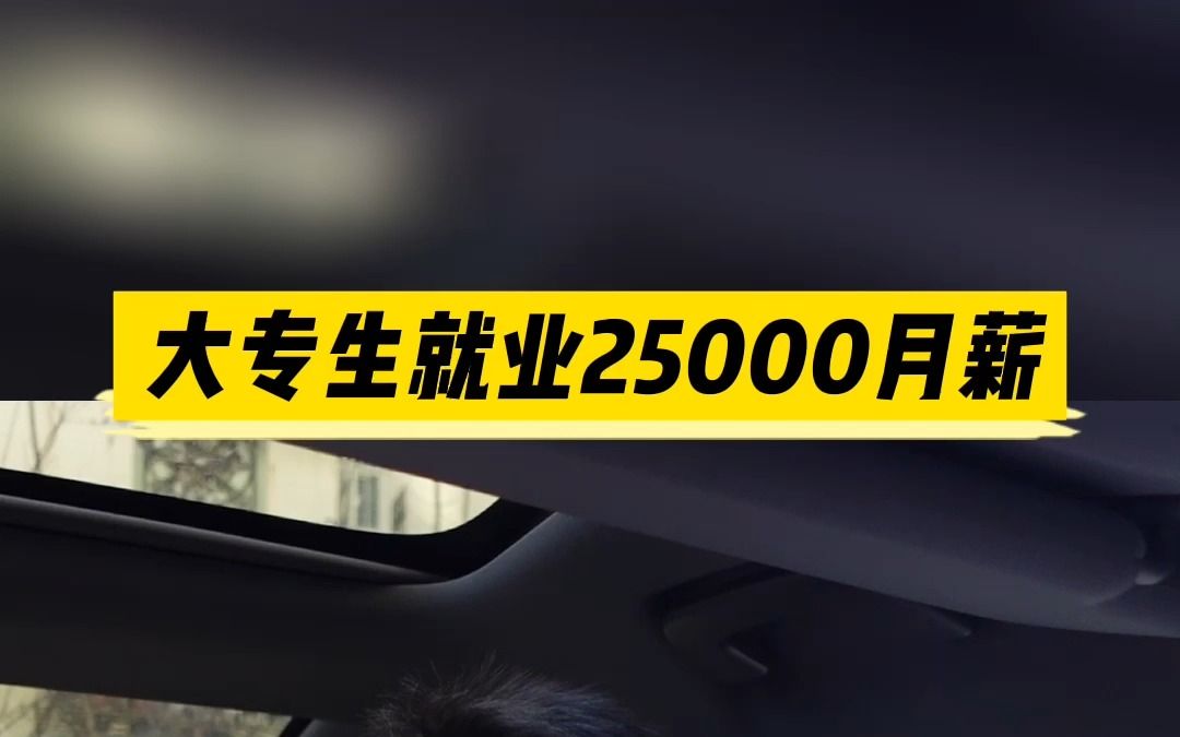 大专生,专科生就业25000月薪,大专生做sap薪资照样高哔哩哔哩bilibili