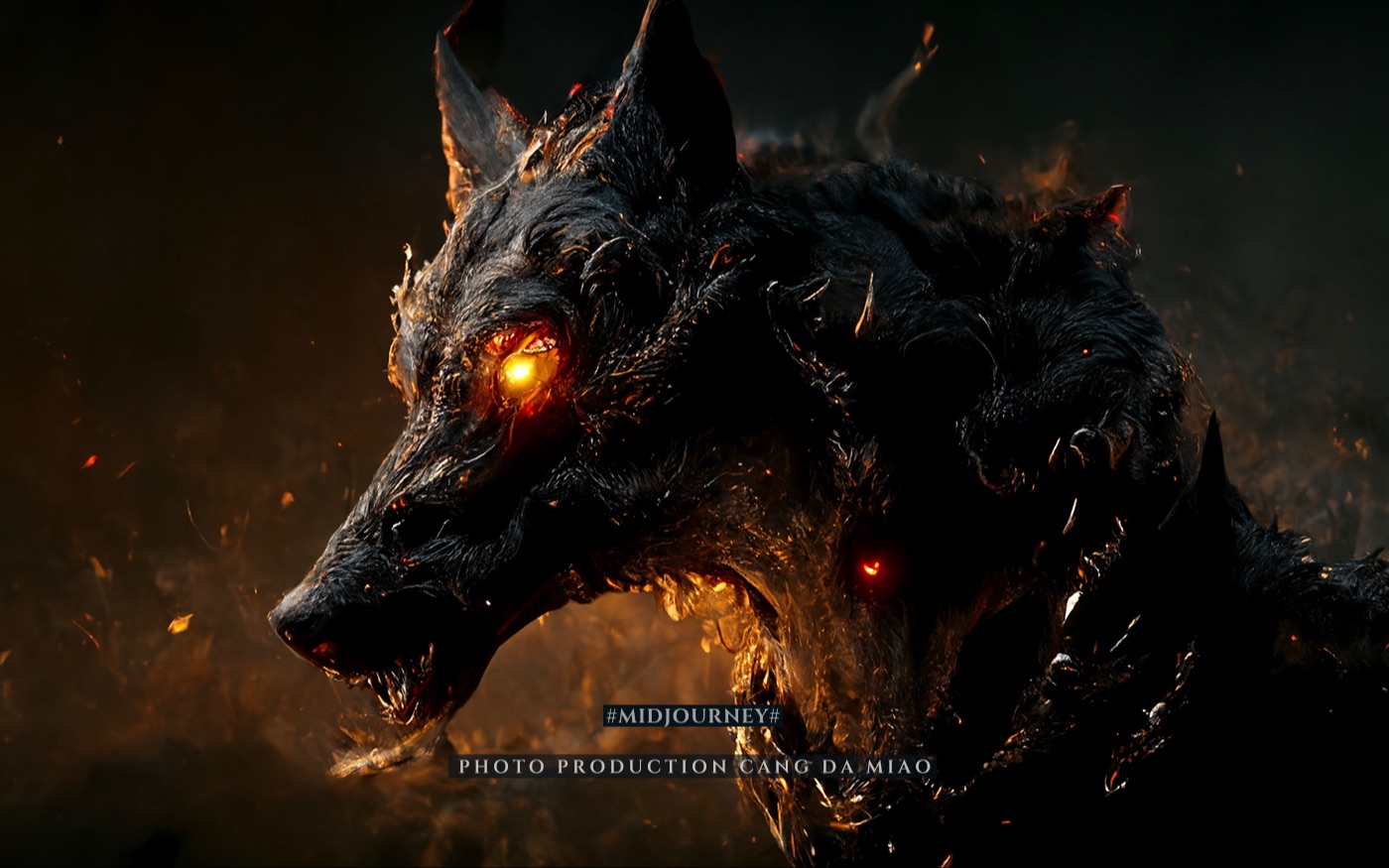 火影忍者地狱犬图片