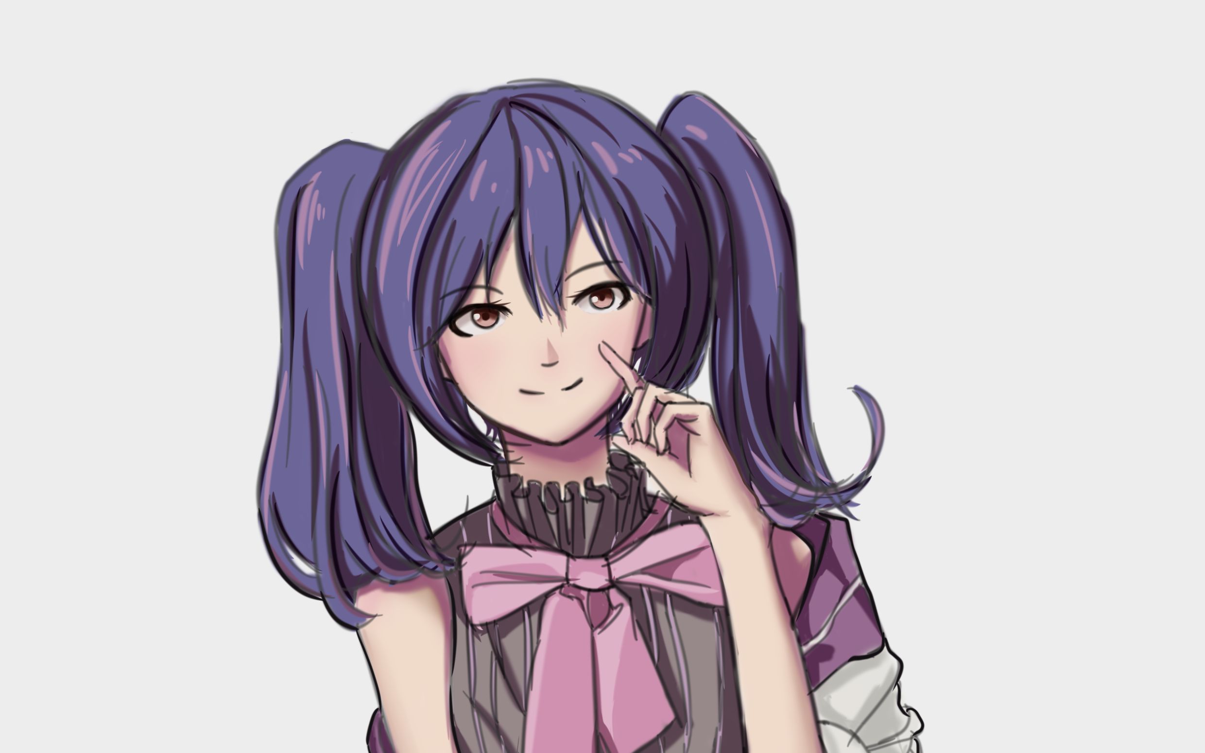 活动作品雪见小梅板绘同人