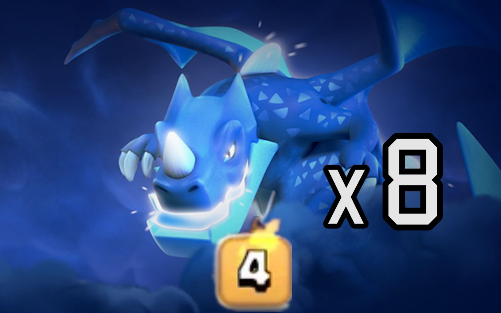 4级电龙强无敌,划平冠二强阵没问题!【部落冲突】