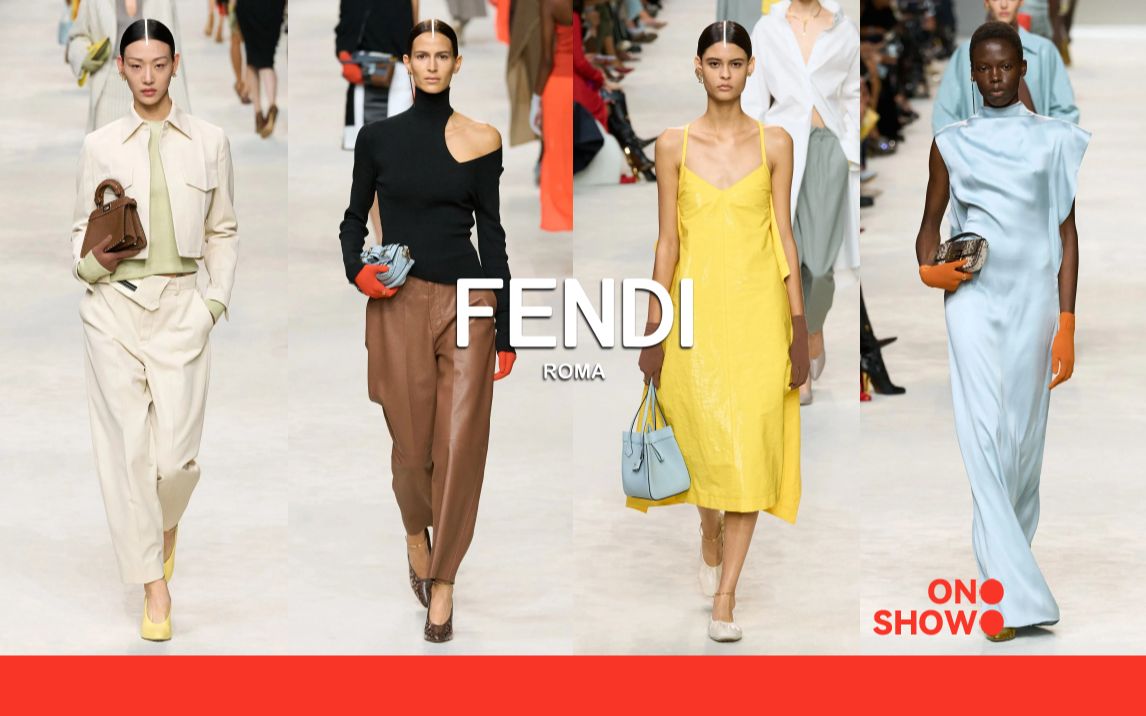 芬迪Fendi 2024春季系列 / 米兰时装周哔哩哔哩bilibili