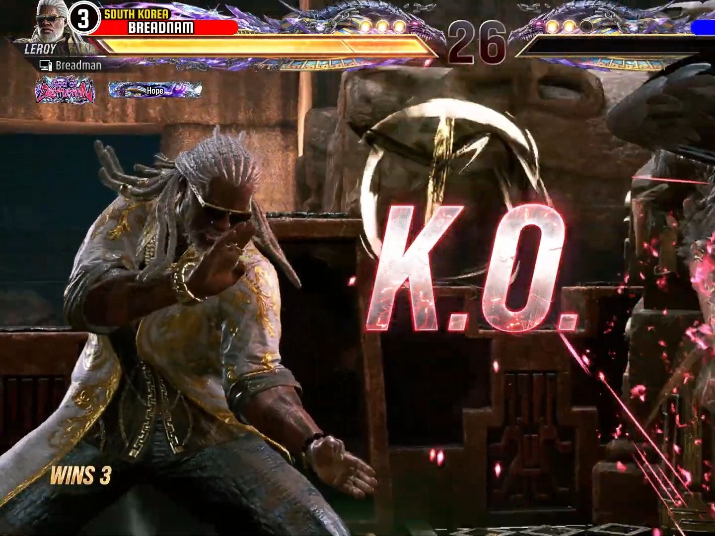 铁拳8 breadman(勒罗伊) vs qudans(恶魔仁)(24.06.07)