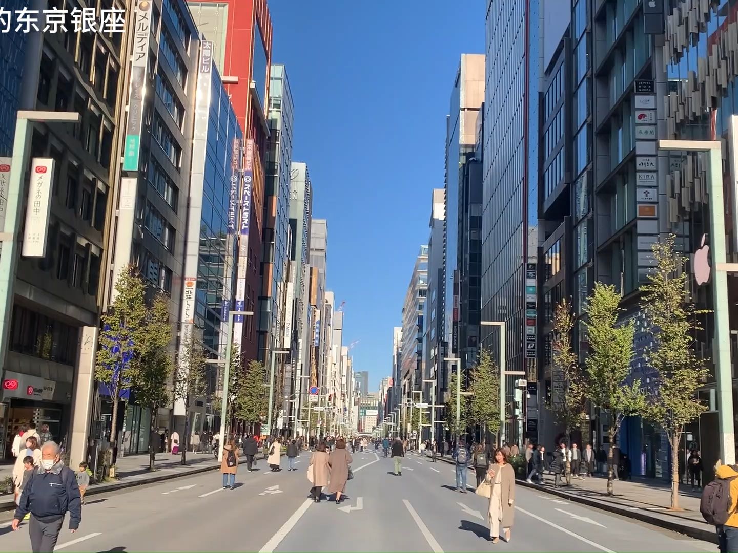 日本东京银座街景图片图片