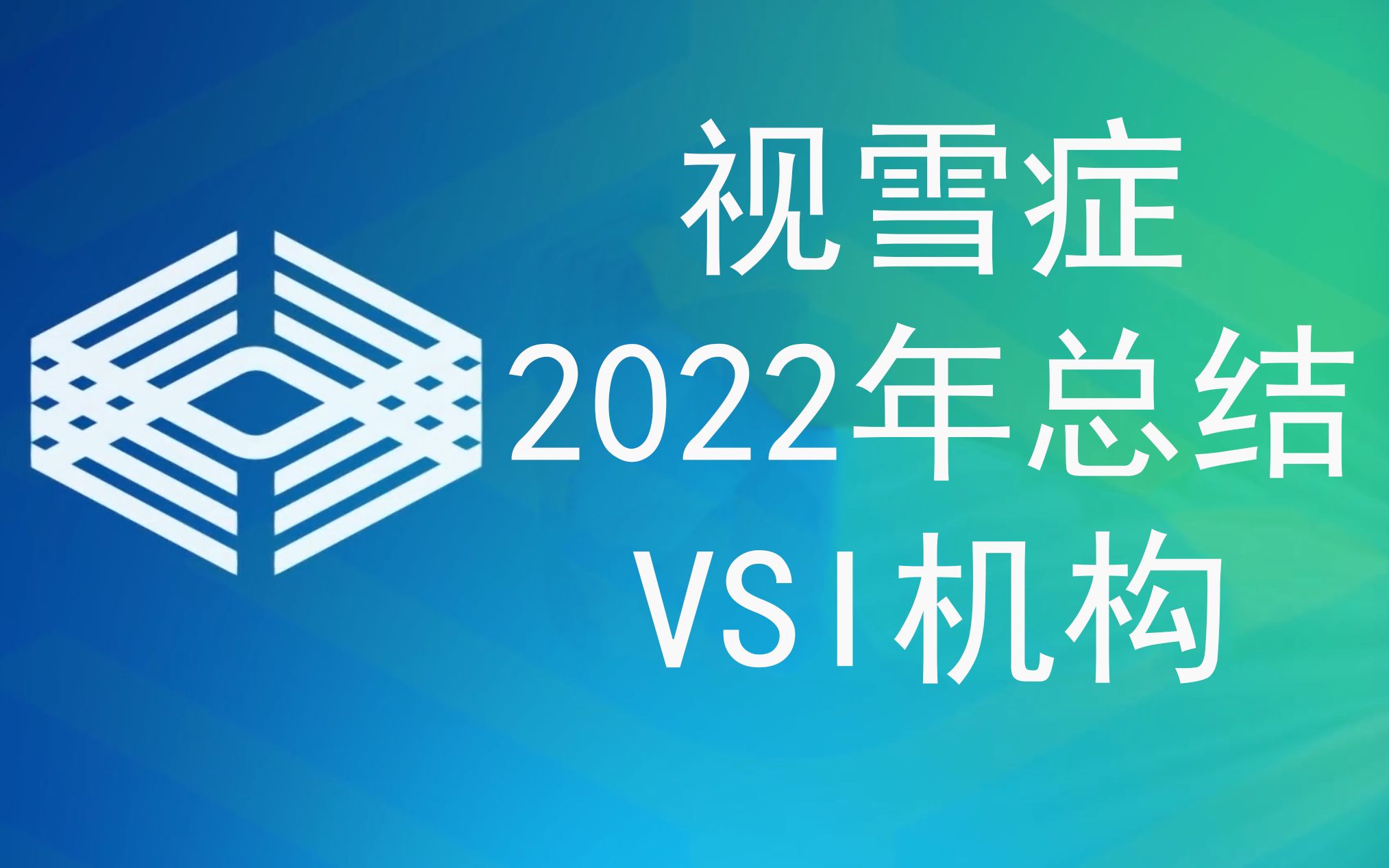 [视雪症]2022年视雪综合症总结Visual Snow Initiative Virtual Summit 2022哔哩哔哩bilibili