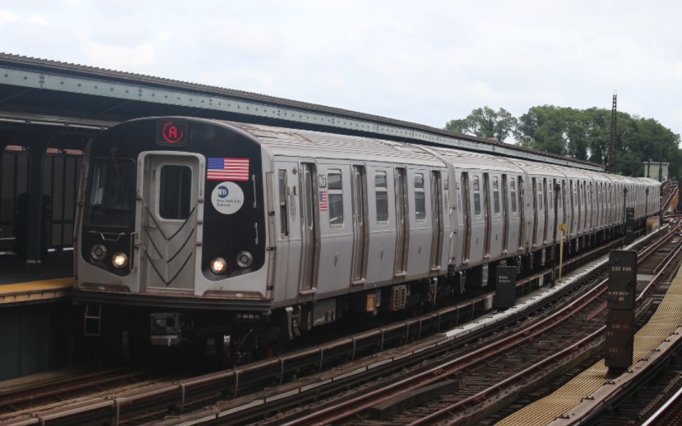 【铁路摄影】纽约地铁 r160罕见在a线运营!
