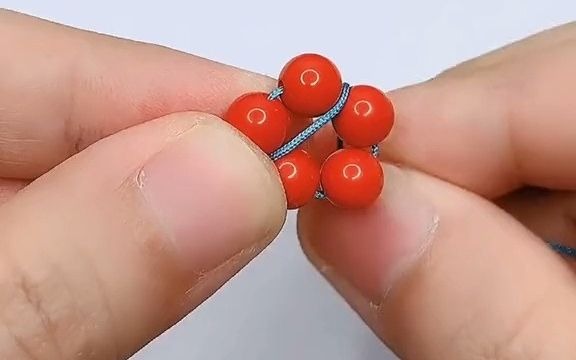 【编织】编绳教程 五角星绑法