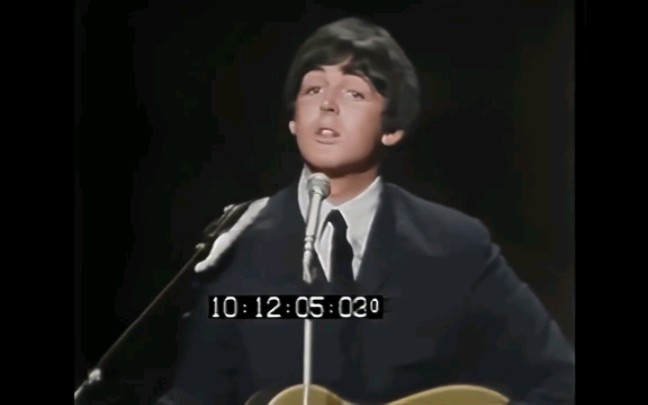 The Beatles  Yesterday (Live, Blackpool) [彩色修复]哔哩哔哩bilibili