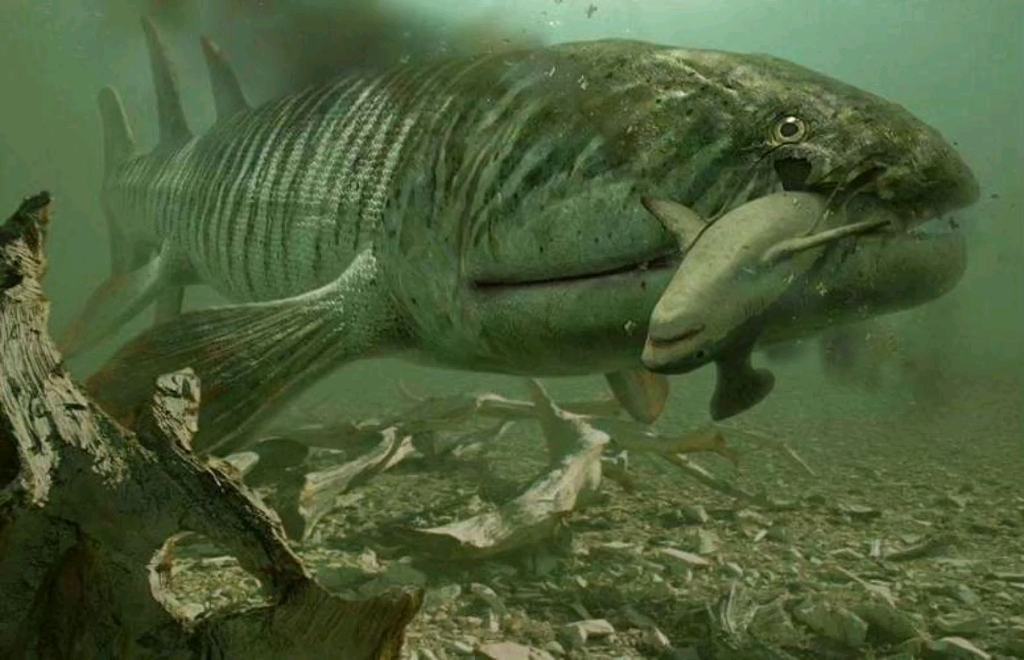 古生物美图——含肺鱼