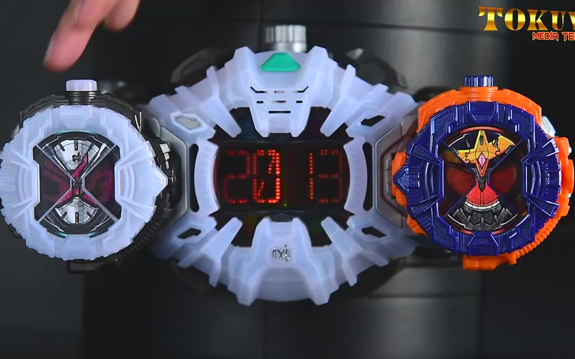 搬运速送dx装备假面骑士zio时王铠武骑士手表表盘音效展示kamenrider